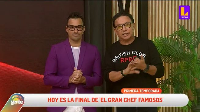 Karina Calmet previo a la final de El Gran Chef Famosos: 