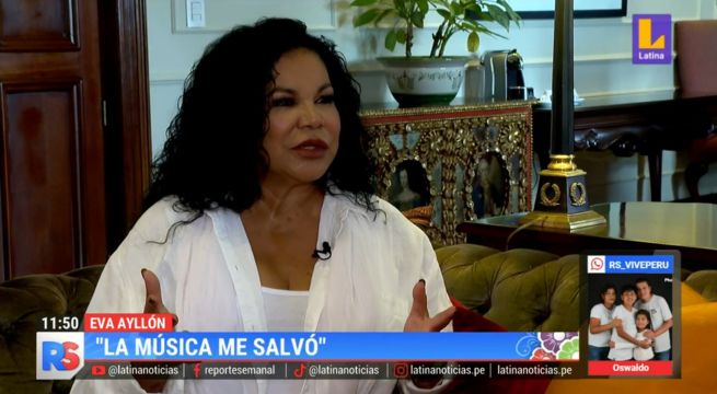 Eva Ayllón se confiesa: la música me salvó de la depresión