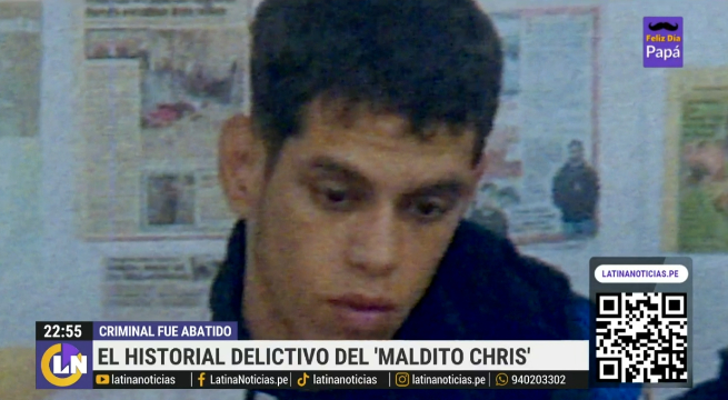 'Maldito Cris': el historial delictivo de este delincuente que fue abatido por la policía
