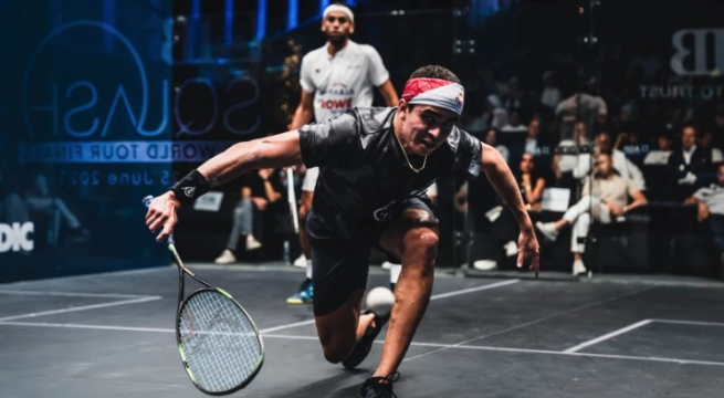 Diego Elías es el primer sudamericano que disputará la final del PSA World Tour Finals