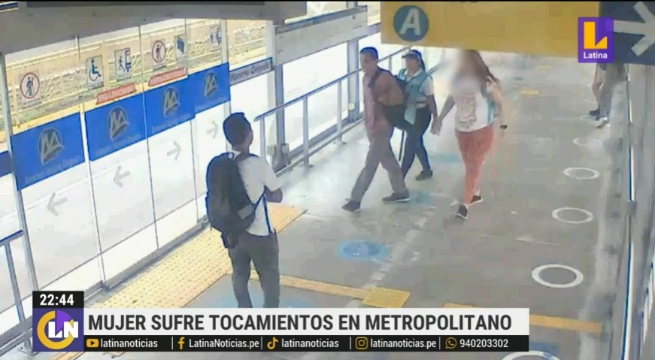 Mujer es víctima de tocamientos indebidos en bus del Metropolitano