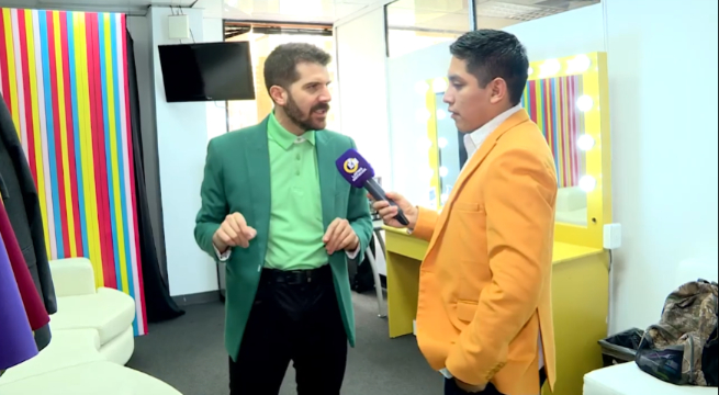 Así son los llamativos trajes de José Peláez, el conductor de 'El gran chef: Famosos'