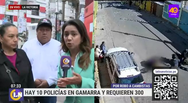 Empresarios de Gamarra piden seguridad tras asalto a cambista: “Solo tenemos 10 policías” 