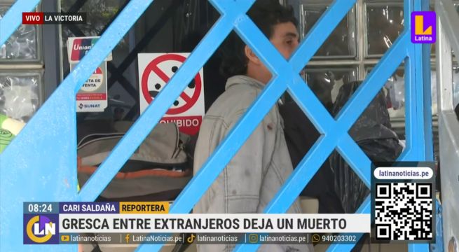 Hombre muere en gresca entre ciudadanos colombianos en hostal de La Victoria