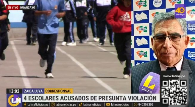 Acusan a cuatro escolares de presunta violación en Huancayo