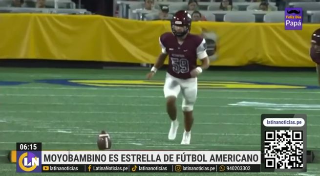 La historia de Juan Velarde, el peruano que busca jugar en la NFL