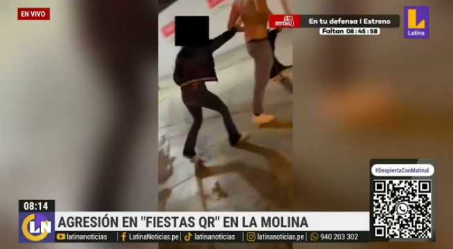 La Molina: ‘Fiesta QR’ termina en terrible agresión contra jóvenes 