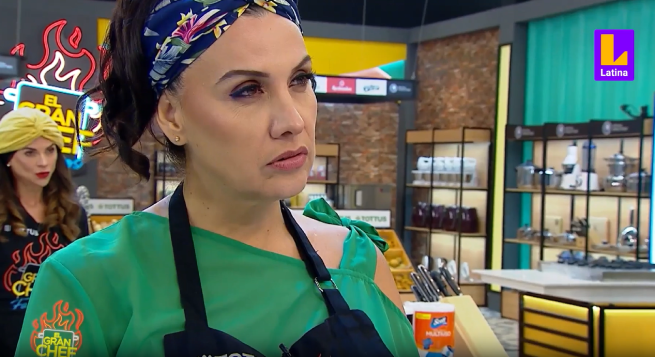 La maldición Natalia Málaga: Patricia Portocarrero encontró plástico en su segundo plato para El Gran Chef Famosos