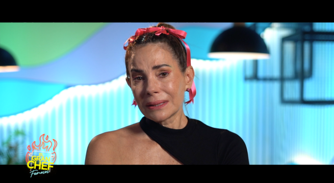 El Gran Chef Famosos: Karina Calmet se quiebra ante el que sería 