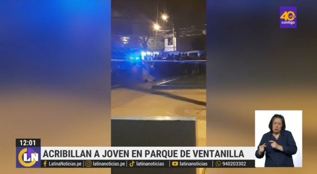 Ventanilla: joven de 26 años muere acribillado por delincuentes