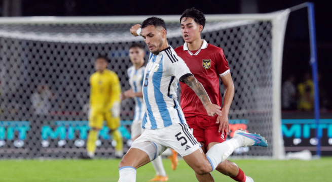 Sin Lionel Messi, Argentina vence 2-0 a Indonesia en amistoso en Yakarta