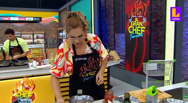 Perdió sus calamares: memoria le pasó factura a Susan León en El Gran Chef Famosos