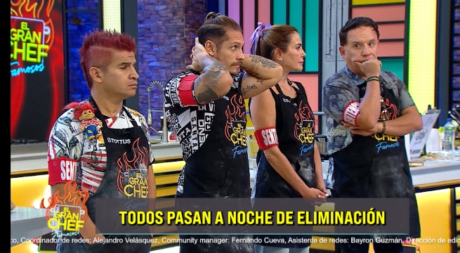 El Gran Chef Famosos: Mr. Peet, Jesús Neyra y Antonio Pavón pasan a noche de eliminación