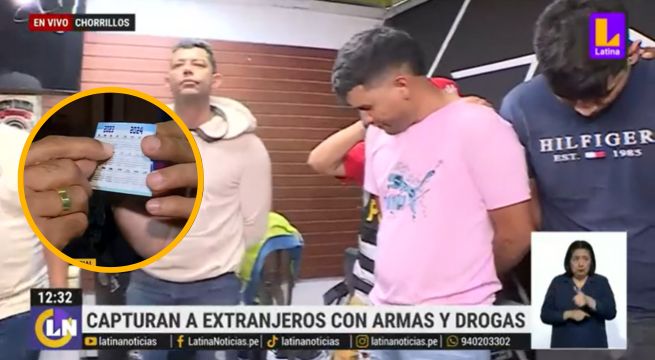 'Gota a gota': caen presuntos extorsionadores extranjeros en Chorrillos