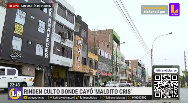 Rinden culto al 'Maldito Cris' en el lugar donde fue abatido