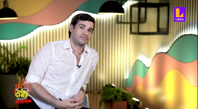 Jesús Neyra es el primer eliminado de El Gran Chef Famosos Segunda Temporada