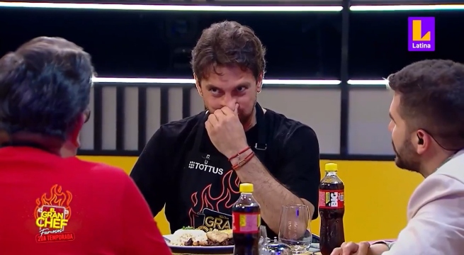 No pudo ni mentir: Antonio Pavón no pudo pasar su pescado a lo macho para El Gran Chef Famosos