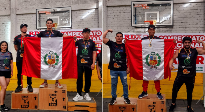 Perú obtiene seis medallas de oro en torneo internacional de lucha de brazos