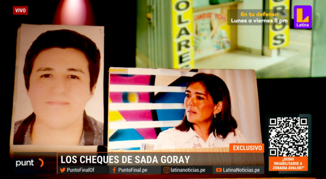 Sada Goray pagó parte de coimas a Salatiel Marrufo con dinero prestado de empresario