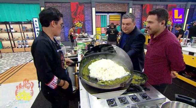 ¿Está haciendo risotto o arroz con leche?: Masías fue muy duro con plato de Patricio Súarez-Vertiz en El Gran Chef Famosos