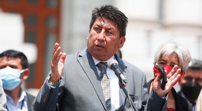 Waldemar Cerrón será candidato a la Mesa Directiva del Congreso