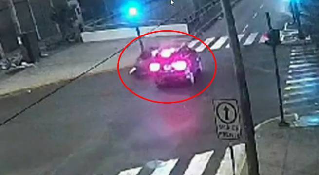 Conductor es intervenido por atropellar a policías