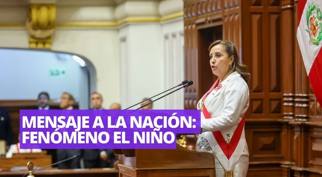 Esto dijo Dina Boluarte sobre las acciones que tomará ante El Niño