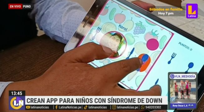Puno: docentes son premiados tras crear aplicativo para niños con síndrome de Down 