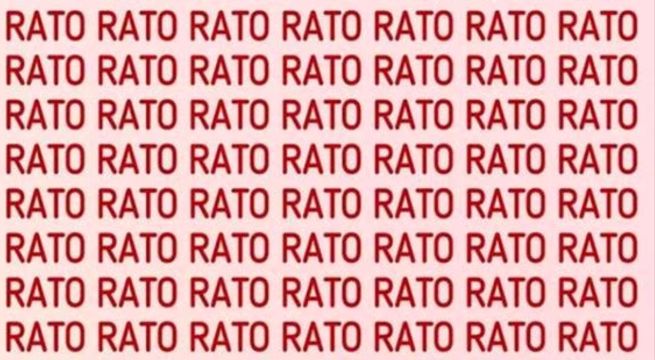 RETO VISUAL: ¿puedes encontrar la 'P' de pato en menos de 7 segundos?