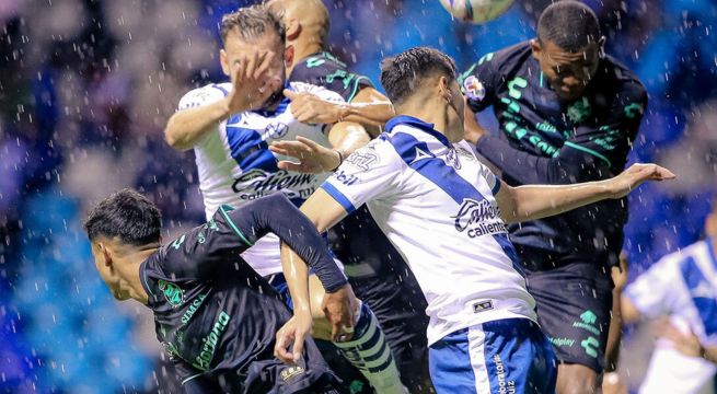 Con participación de Pedro Aquino: Santos venció 3-2 a Puebla por Liga MX
