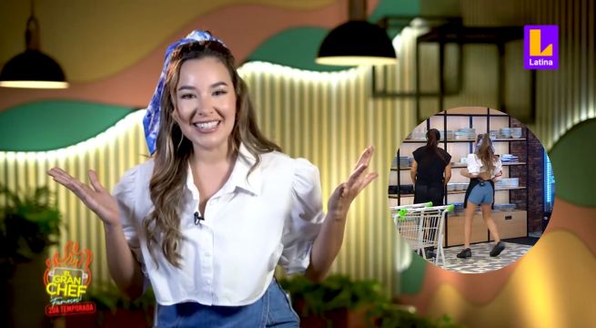 Casi le da un infarto: Katia Palma asustó a Ale Fuller en bodega de El Gran Chef Famosos