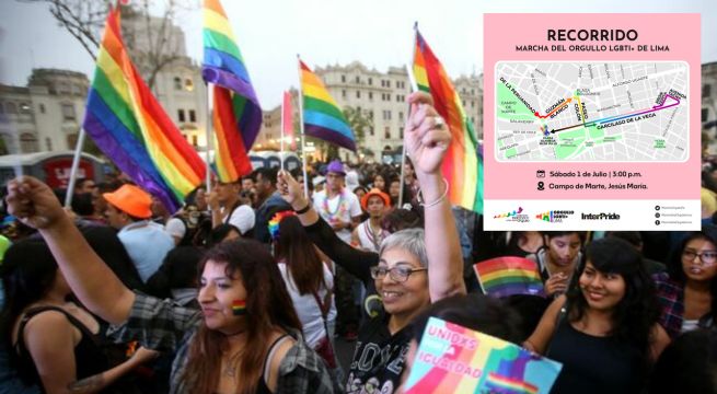Marcha del Orgullo 2023: ¿por dónde pasará la ruta oficial y cuál es el plan de desvío vehicular?