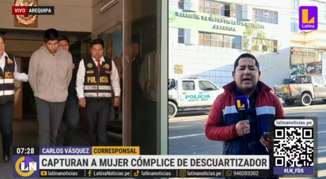 Arequipa: capturan a mujer que actuó en complicidad de feminicida de menor 
