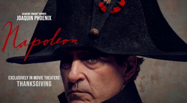 Joaquín Phoenix es 'Napoleón': mira aquí el trailer de su nueva película