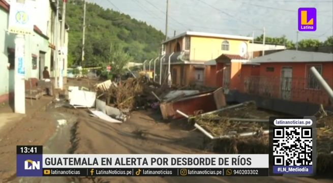 Guatemala se encuentra en alerta por lluvias y desbordes de ríos