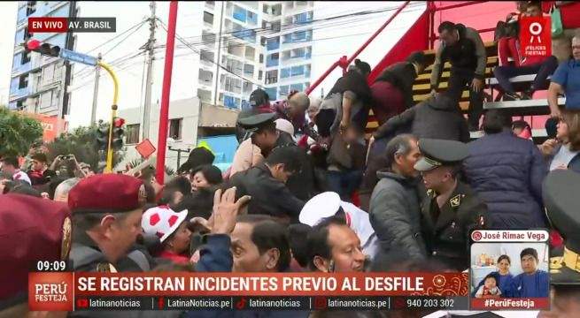 Desfile Militar: se reportan incidentes en las graderías previo a la Gran Parada Militar