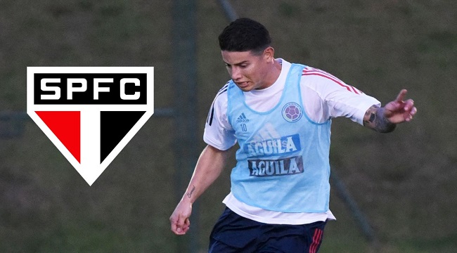 James Rodríguez será nuevo jugador de Sao Paulo