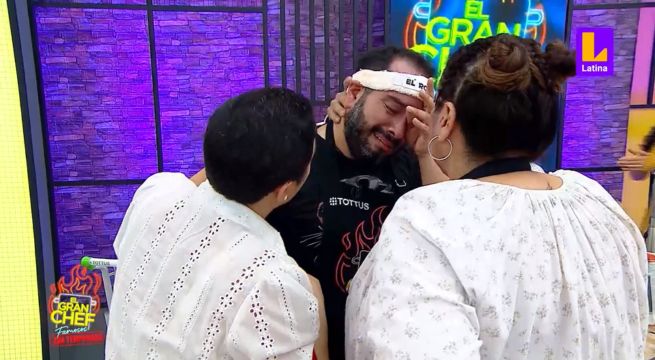 Junior Silva y la vez que no pudo con la frustración de preparar tequeños en El Gran Chef Famosos