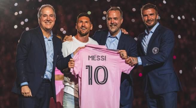 Messi tras ser presentado como nuevo futbolista de Inter Miami: 