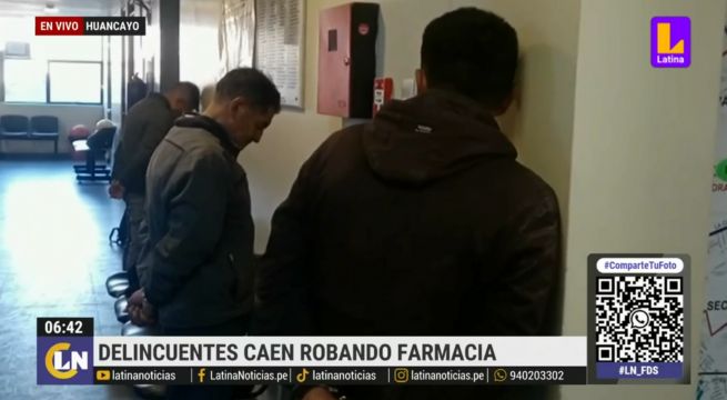 PNP capturan a presuntos integrantes de banda criminal en pleno robo