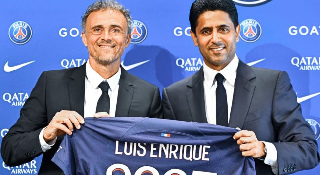 PSG presenta a Luis Enrique Martínez como su nuevo entrenador
