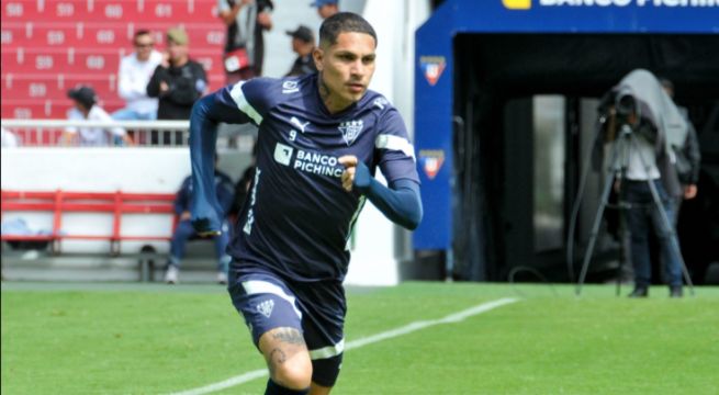 Paolo Guerrero estaría lesionado, informan desde LDU
