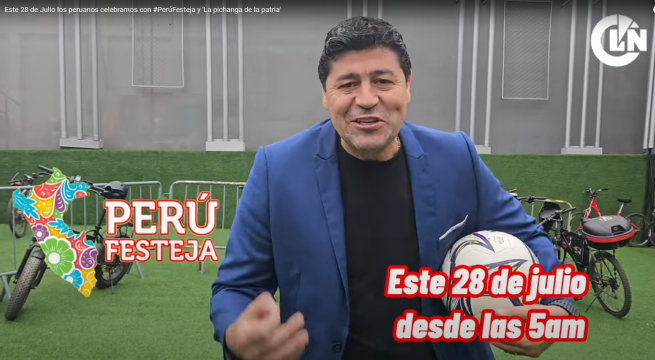 Perú Festeja: Latina Noticias transmitirá la 'Pichanga de la Patria'