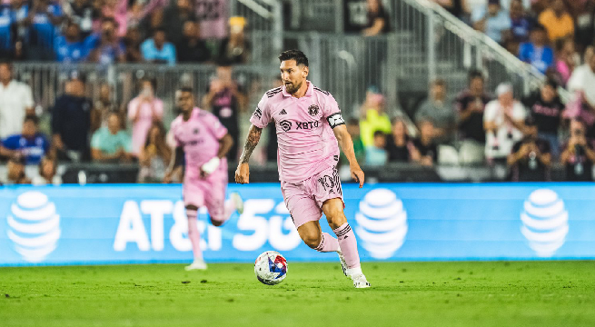 ¡Fue un golazo! Lionel Messi anota en su debut y le da el triunfo al Inter Miami