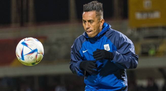 Christian Cueva está a préstamo en Alianza Lima hasta agosto del 2023.
