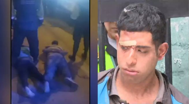 Sujeto enfrenta a delincuentes armados tras el robo de su auto en Chorrillos