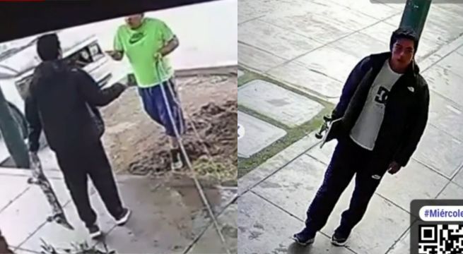 Surco: joven amenaza con cuchillo a su vecino