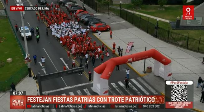 Trote Patriótico 2023 inicia con fuerza por Fiestas Patrias
