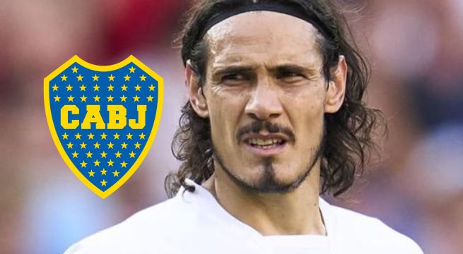 Boca Juniors anuncia el fichaje del delantero uruguayo Edinson Cavani