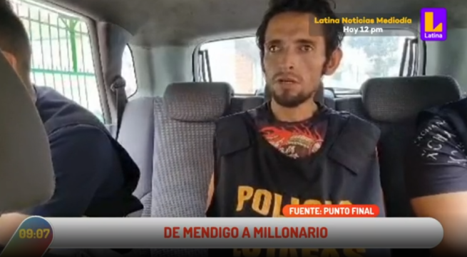 Se le encontró más de 250 mil soles: Usaron datos de indigente para abrir cuenta bancaria con la que estafaban a personas por WhatsApp
